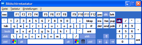 US-Tastatur normal