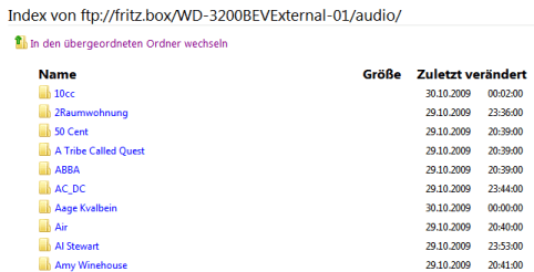Fritzbox FTP Zugriff Fritzbox FTP Zugriff