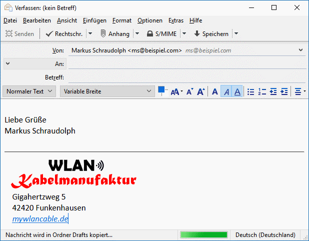 Bild In Mail Signatur Einfugen