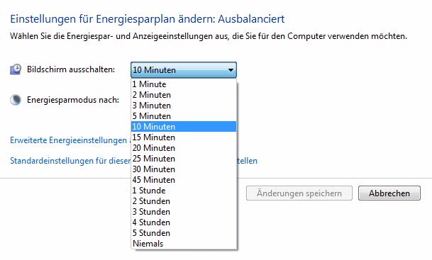 Standby Modus Windows Vista Ausschalten