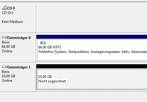 Partitionen in Windows 7