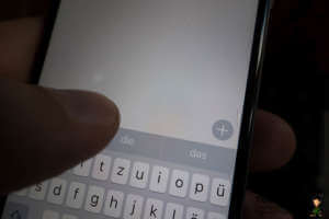 Weißer Balken nach oben verschoben - (Foto: Martin Goldmann)