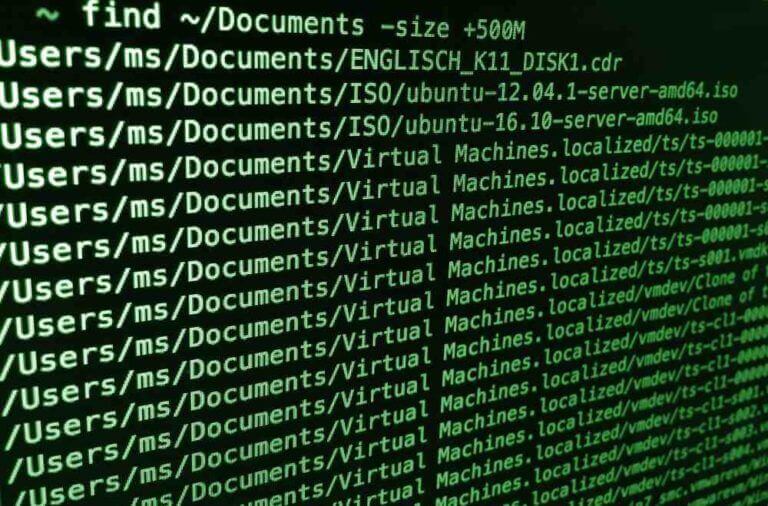 Linux Dateien suchen, nach Name, Größe oder Datum Tippscout.de