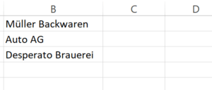 Excel Optimale Spaltenbreite nach dem Klick