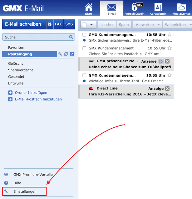 gmx mail weiterleitung handy - www.cazamar.com.