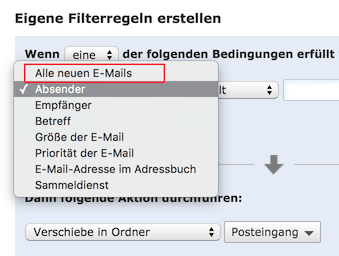 Gmx alle alten mails weiterleiten