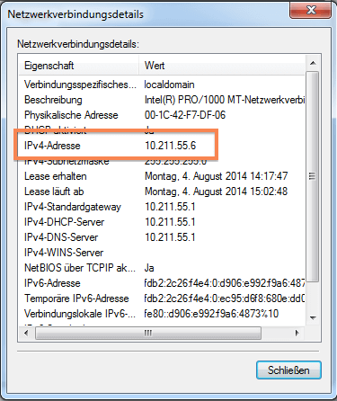 Ip adresse drucker herausfinden