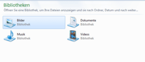 Windows 7 Bibliotheken Windows 7 Bibliotheken