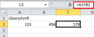 Excel relativer Bezug