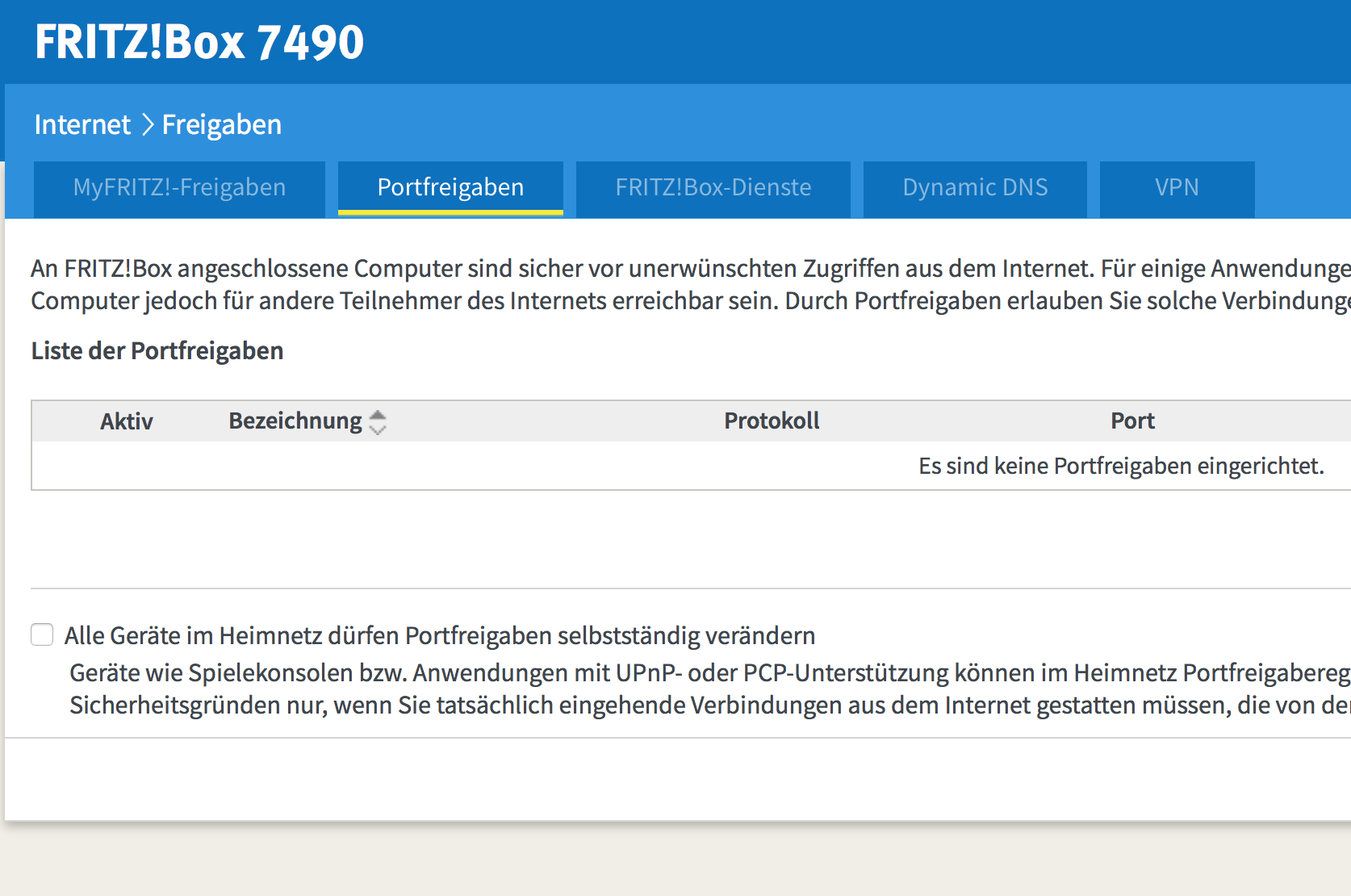 Fritzbox Ports freigeben und überwachen Tippscout.de