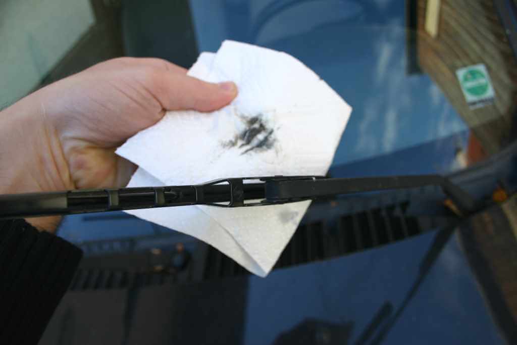 Auto Scheibenwischer Reinigen Statt Wechseln Wenn Der Wischer