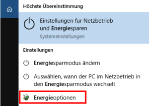 Energieoptionen