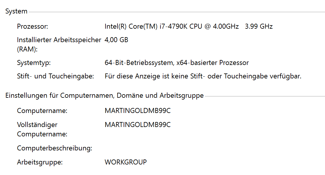 Windows 32 oder 64 Bit so