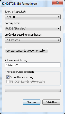 Windows: Stick formatieren - so geht's ganz einfach | Tippscout.de