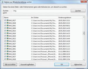 Windows 7 Wiederherstellen leere Dateimaske Windows 7 Wiederherstellen leere Dateimaske