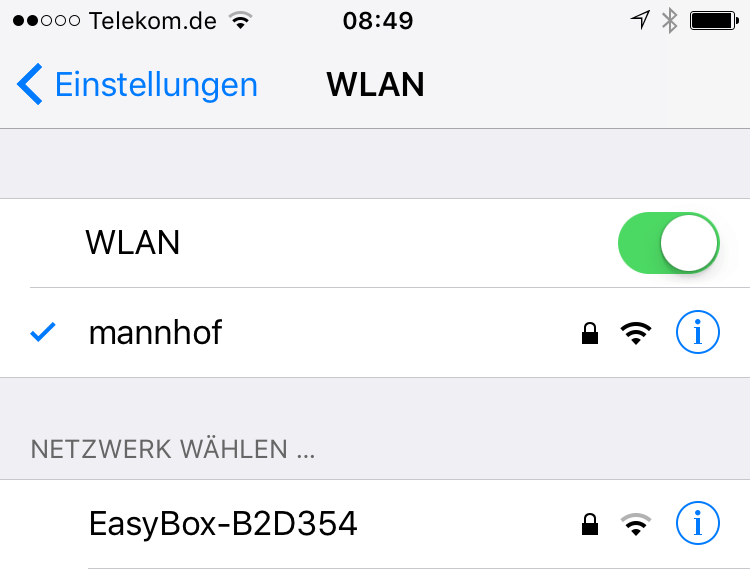 iPhone und iPad WLANVerbindung herstellen im Tippscout.de
