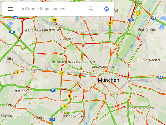Staumelder Deutschland Karte