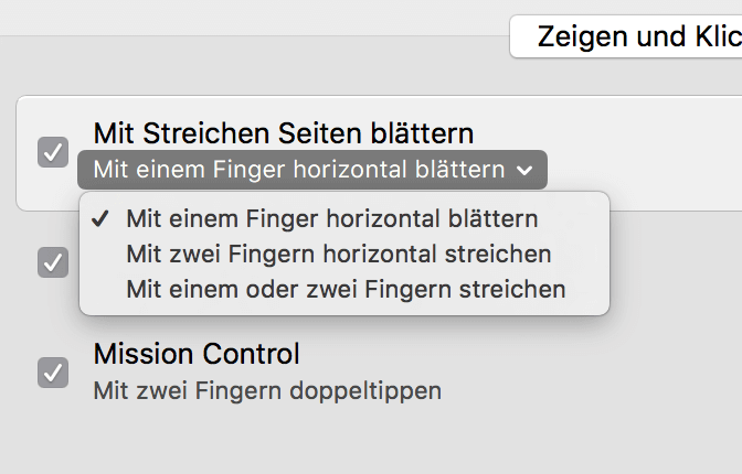 Apple Magic Mouse Umblattern Mit Wischen Geste Tippscout De