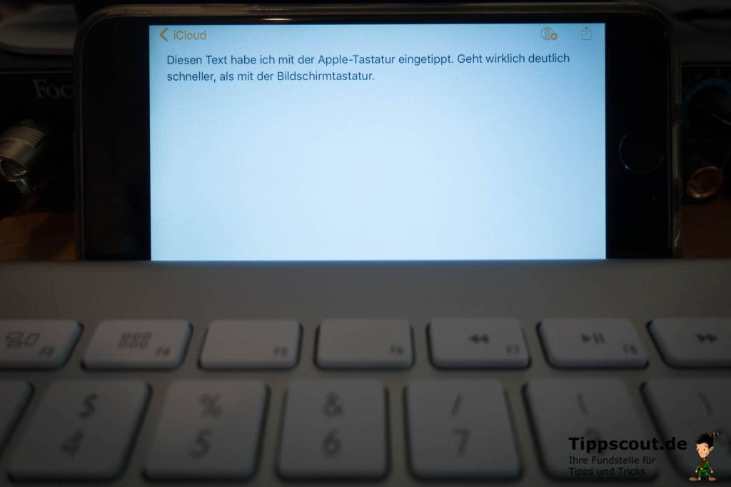 Bluetooth Tastatur an iPad und iPhone anschließen | Tippscout.de