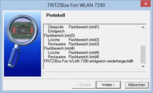 Fritzbox Wiederherstellungstool