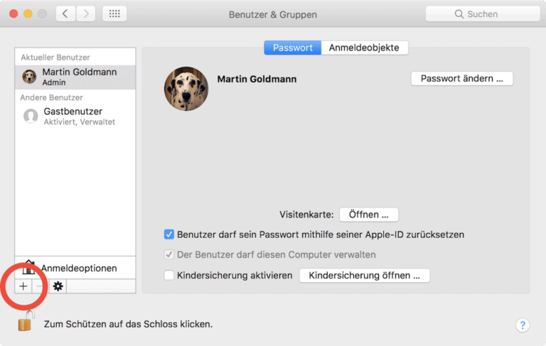 Mac OS X: Neuen Benutzer anlegen - so funktioniert es | Tippscout.de