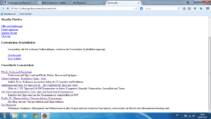 Die Lesezeichen als HTML-File Die Lesezeichen als HTML-File