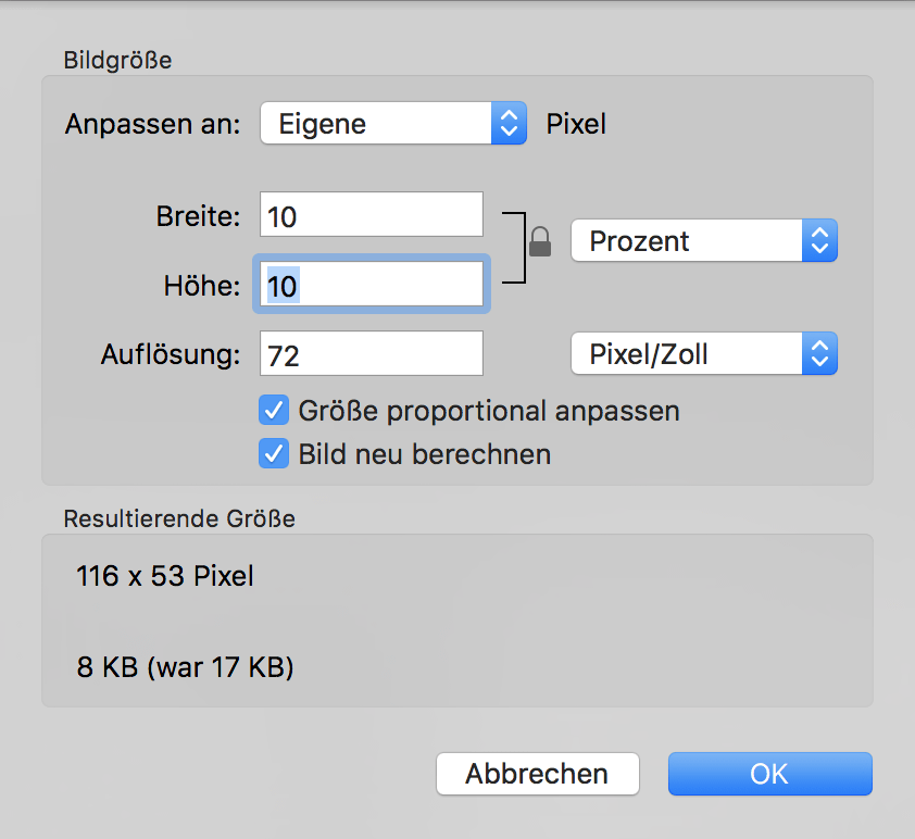 Foto Verkleinern Auf Dem Mac Jpg Png Oder Tiff Tippscout De