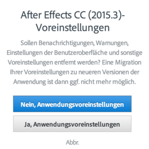 Alternative: Bei einigen Programmen erscheint auch dieses Fenster beim Löschen des Programms