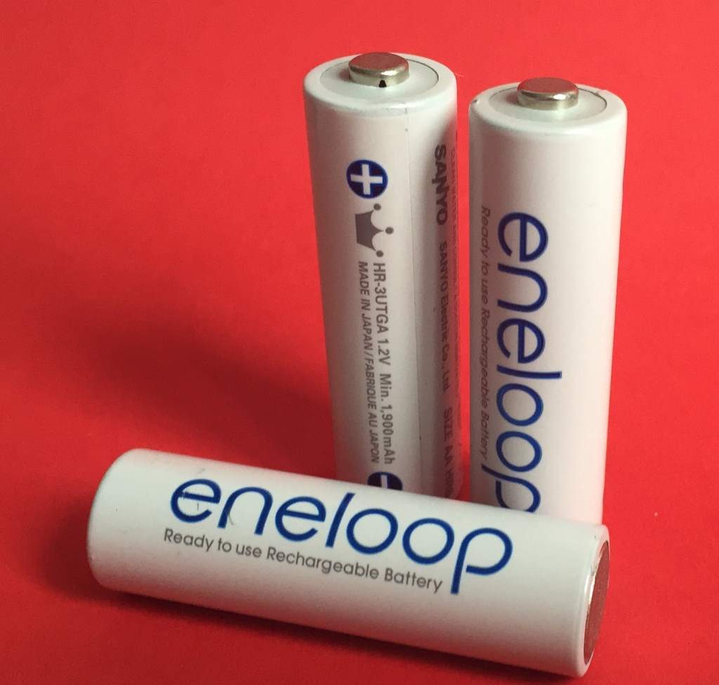 Eneloop-Zellen von Sanyo Eneloop-Zellen von Sanyo