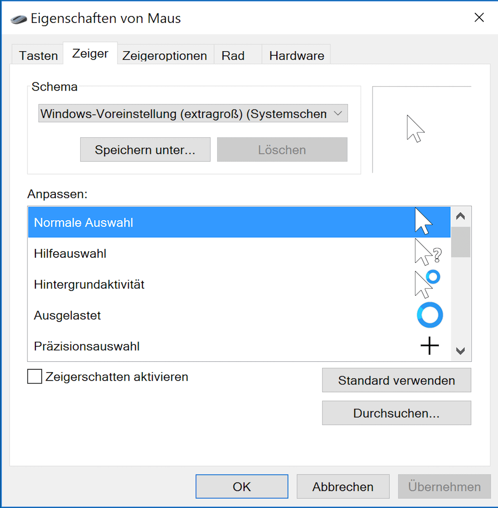 Windows: Mauszeiger ändern - so geht's | Tippscout.de
