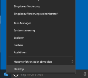 Windows Kommandozeile als Admin starten