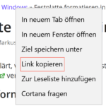 Edge Link kopieren