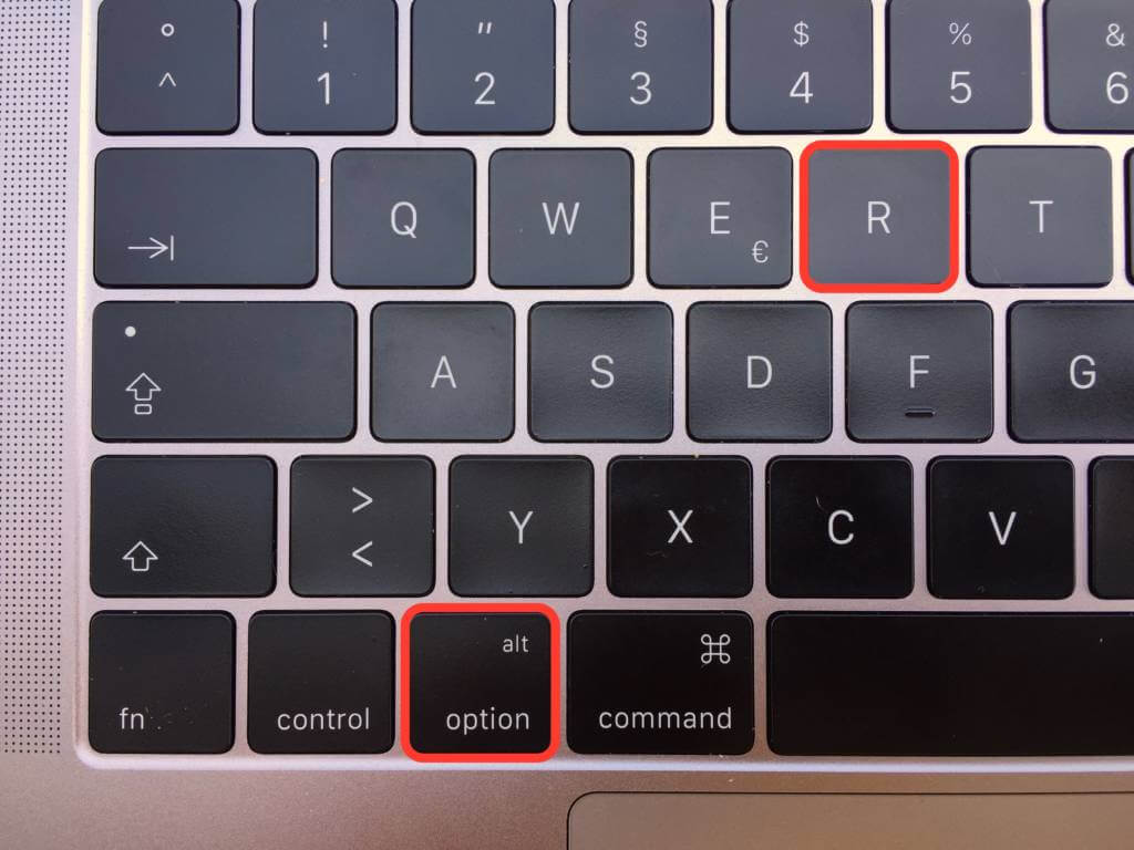 Wie mache ich das R Zeichen auf der Tastatur?