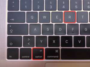 Registered Trademark Shortcut auf Tastatur