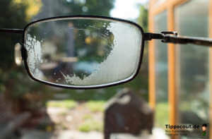 Spülmittel gegen beschlagene Brille