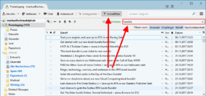 Thunderbird - Schnellfilter verwenden
