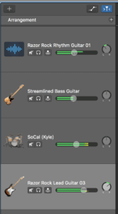 Garageband mischen