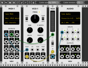 Einfaches MIDI-Setup mit Gate