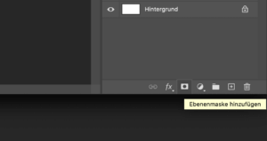 Photoshop Ebenenmaske hinzufuegen